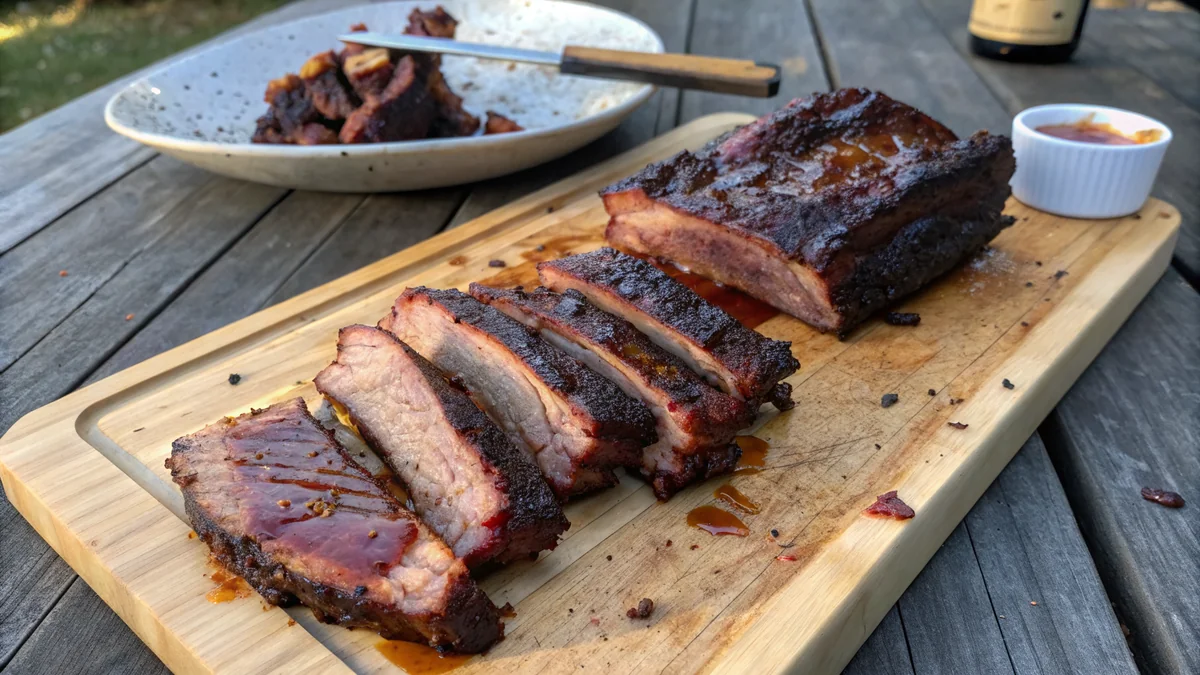 Beef Back Ribs Slow Cooker recipe by Chef Mia, photographed in a natural light Texas kitchen