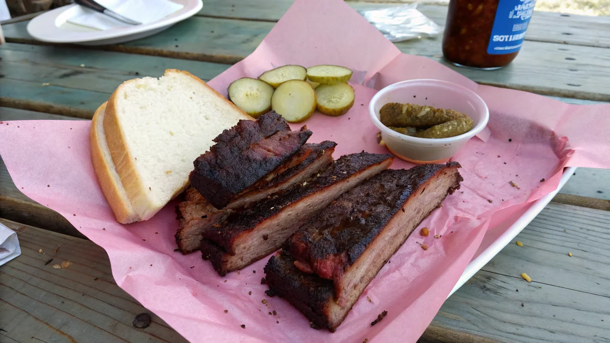 Smoked Beef Ribs recipe by Chef Mia, photographed in a natural light Texas kitchen