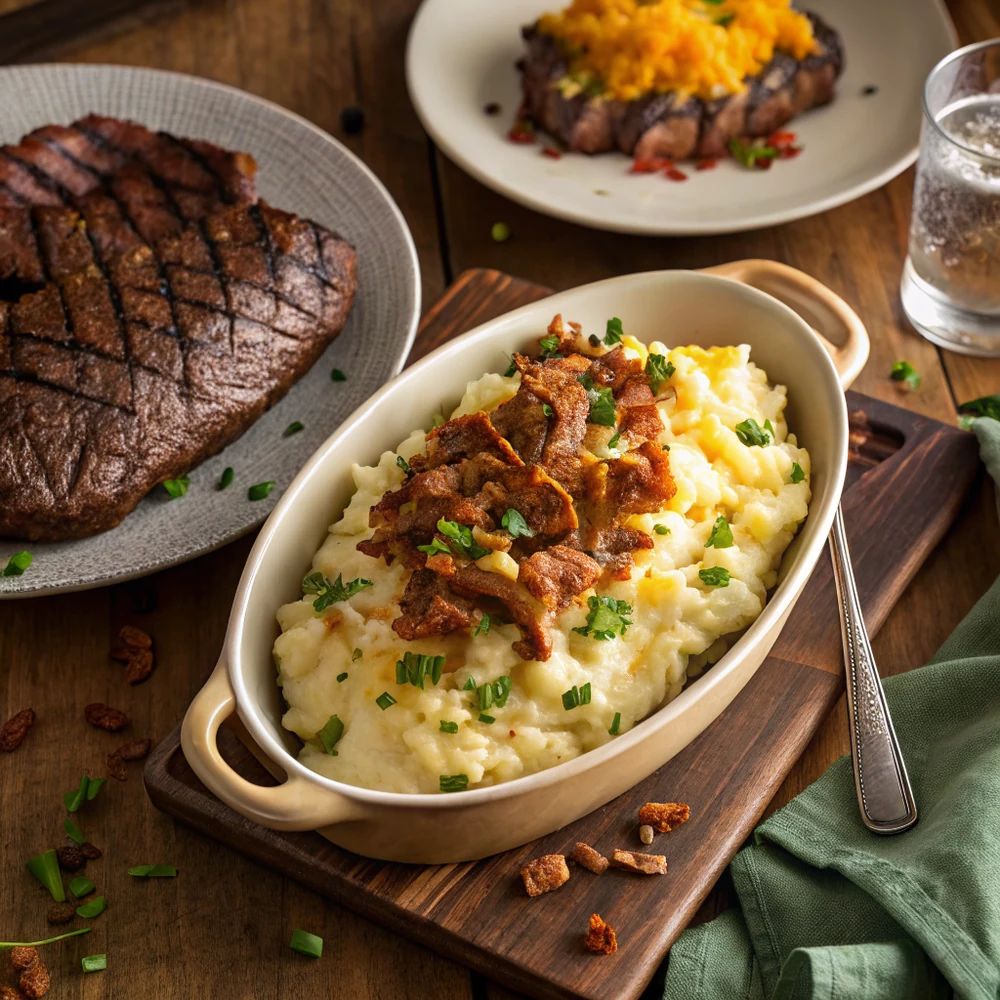 Texas, Roadhouse, Loaded, Mashed, Potatoes, Copycat