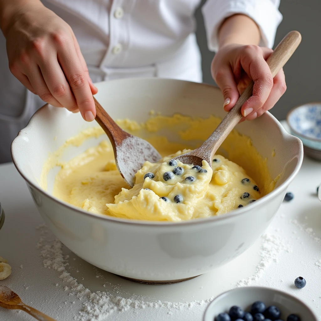 lemon blueberry pound cake