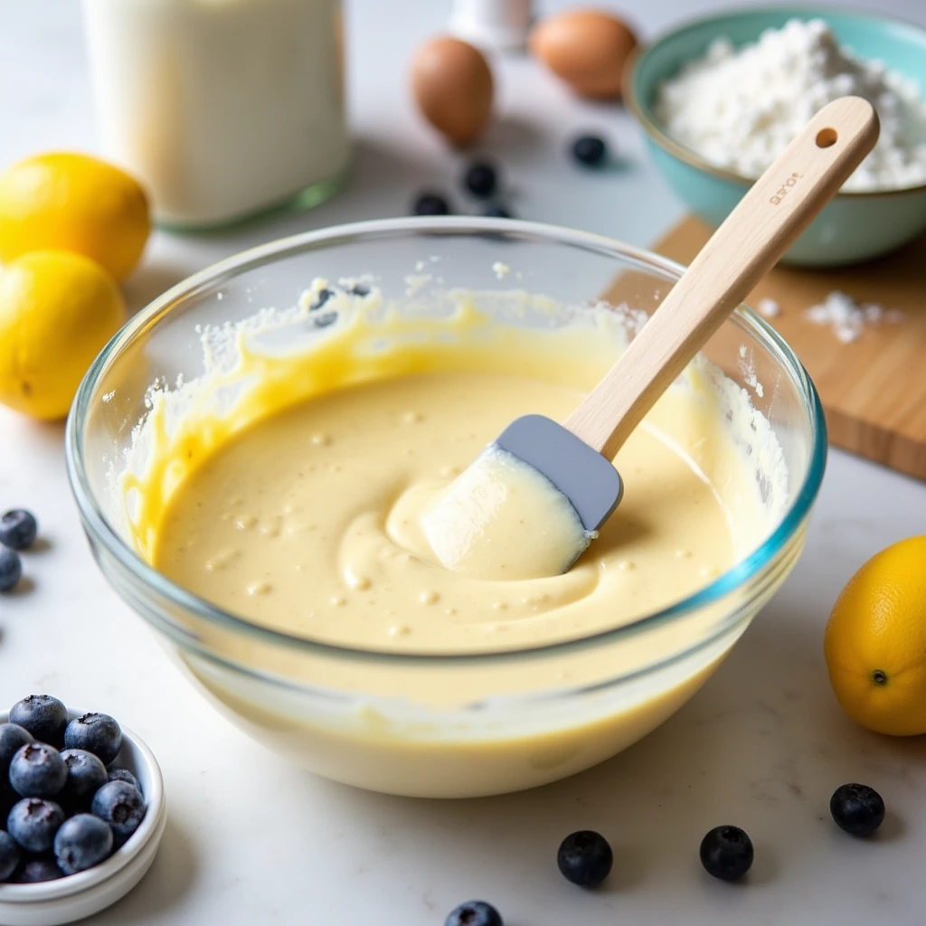 lowfat lemon blueberry pound cake